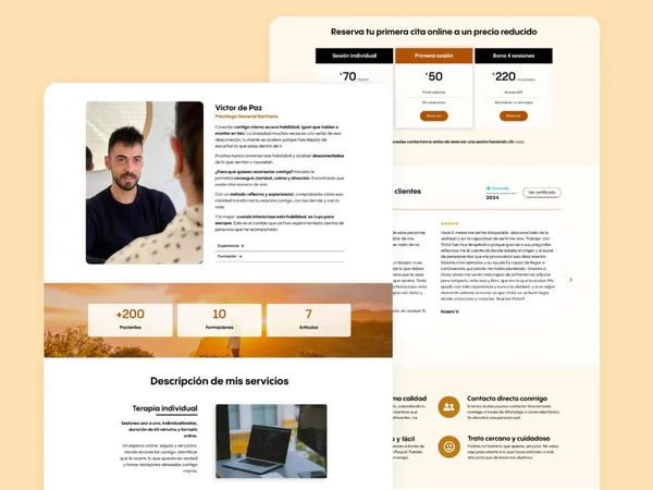 Web de Víctor De Paz